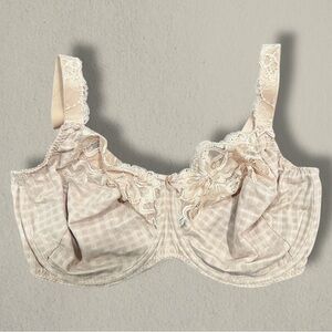 Prima Donna Madison Full Cup Bra CAFFE LATTE Lace 42F NWT